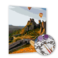 Pictura pe numere - Toamna în Cappadocia ZP 6145