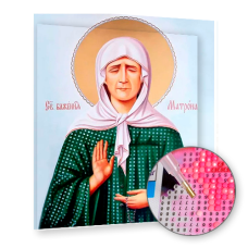 Sfânta Matronă -  Goblen de diamante IK 1127