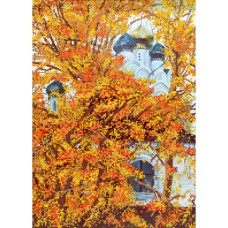 Broderie cu margele - Templul Toamnei NKP- 2-005