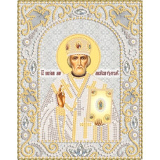 Broderie cu margele - Icoana Sf. Nicolae Făcătorul de Minuni NIK-5328