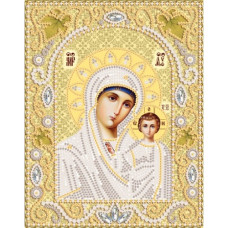 Broderie cu mărgele - Icoana făcătoare de minuni a Sfintei Fecioare din Kazan NIK-5324