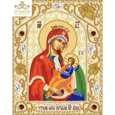 Broderie cu margele - Icoana Maicii Domnului Calmeaza-mi durerea NIK-5313
