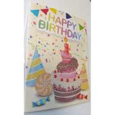 Card mozaic de diamante KP-001-6