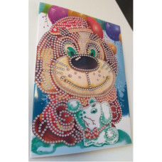 Card mozaic de diamante NK36