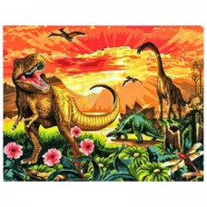 Pictura pe numere  - Dinozaurii ZE 5270