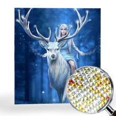 Goblen de diamante cu cristale strălucitoare - Frumusețea pădurii EZ 333076