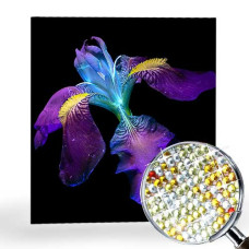 Goblen de diamante cu cristale strălucitoare - Minunata floare EZ 333087
