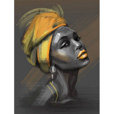 Tablouri cu culori aurii  - O frumusețe din Africa ZG 10448