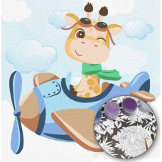  Pictura pe numere - Pilot de girafe ZP 249