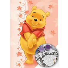 Pictura pe numere  - Winnie the Pooh ZE 3479
