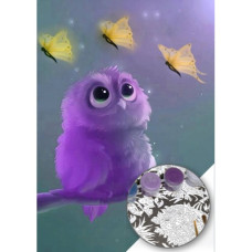 Pictura pe numere  - Liliacul violet ZE 3513