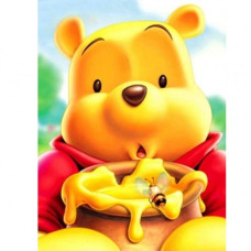 Pictura pe numere  - Winnie the Pooh ZE 3564