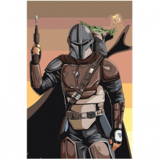 Pictura pe numere  - Mandalorian 3776