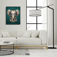 Elefant muzical - Pictura pe numere ZG 0776