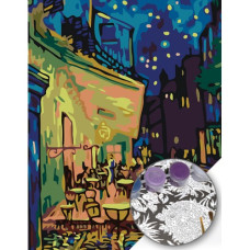 Night Cafe - Vincent van Gogh - Pictura pe numere ZG 0906