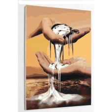 Timp - Salvador Dali - Pictura pe numere ZG 10651