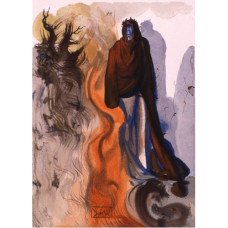 Domnul Întunericului - Salvador Dali - Pictura pe numere ZG 10664