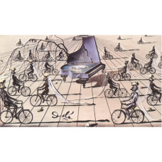 Studiu de desen pentru balet - Salvador Dali - Pictura pe numere ZG 10666