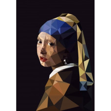 Fata cu cercelul de perle - Johannes Vermeer - Pictura pe numere ZG 10547