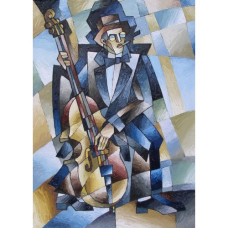 Muzician - Andrei Saratov - Pictura pe numere ZG 10560