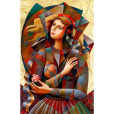 Fată romantică - Oleg Zhivetin - Pictura pe numere ZG 10562