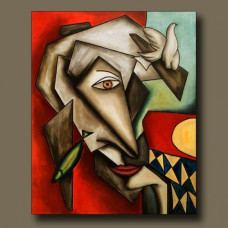 Față abstractă - Pictura pe numere ZG 10530