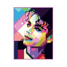 Michael Jackson - Pictura pe numere ZG 10551