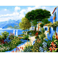 Satul de mare - Pictura pe numere ZG 10343