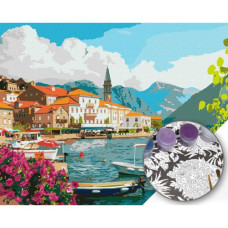  Pictura pe numere - Port sat ZE 3457