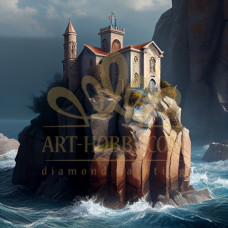  Pictura pe numere - Castel în mare ZP 522