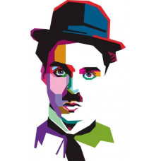  Pictura pe numere - Charlie Chaplin ZG 10589