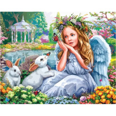  Pictura pe numere - Inger dulce ZG 0587