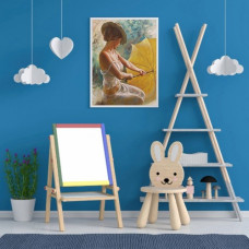  Pictura pe numere - Doamnă cu umbrelă ZG 0735