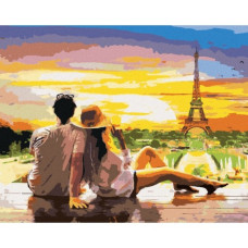  Pictura pe numere - O seară romantică la Paris ZE 3603