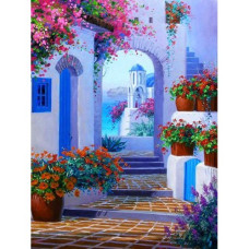  Pictura pe numere - Santorini ZE 8291