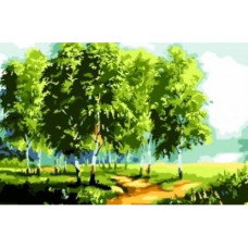 Mesteacăni - Pictura pe numere CX 4431