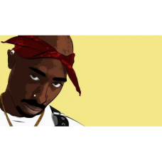 Tupac Shakur - Pictura pe numere ZG 10714