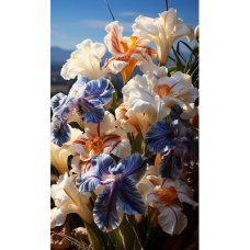 Buchet de vara - Pictura pe numere ZG 10778