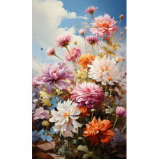 Un buchet frumos - Pictura pe numere ZG 10784