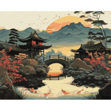  Pictura pe numere - Case japoneze ZG 10897