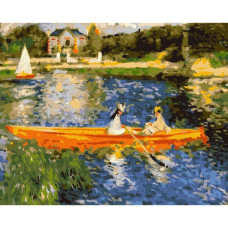  Pictura pe numere - O plimbare cu barca pe Sena - Pierre-Auguste Renoir ZG 10906