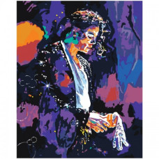 Michael Jackson - Pictura pe numere FLU 38
