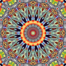 Mandala pentru dragoste și fericire - Goblen de diamante MD 404040