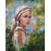 Pictura pe numere - Femeie frumoasă ZG 37970