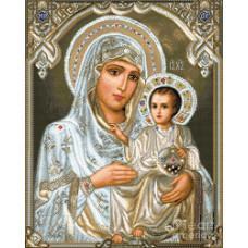 FECIOARĂ MARIA CU COPILUL - Goblen de diamante IK 6075 