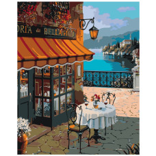 Pictura pe numere  - Cafenea de stradă Z-012