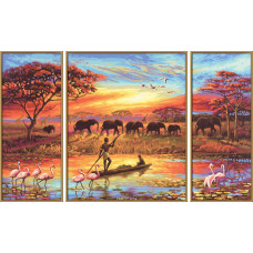 AFRICA - Goblen de diamante TRP 0005