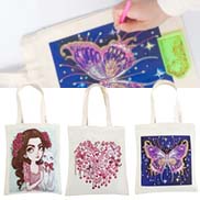 Sac mozaic diamant